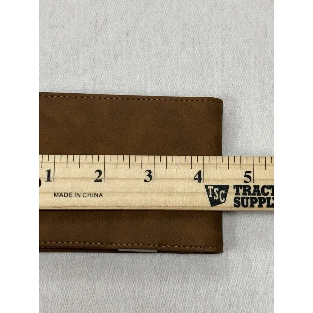 RUNBOX Minimalist Slim Wallet for Men W/Money Clip RFID Blocking Front Pocket